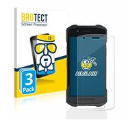 brotect Glass Screen Protector Film compatible with Zebra TC21/ TC26 (3 Pack) - Glass-Foil 9H Protection [Scratch Resistant, High Clarity]