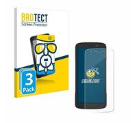 brotect Glass Screen Protector Film compatible with Zebra TC22 / TC27 (3 Pack) - Glass-Foil 9H Protection [Scratch Resistant, High Clarity]