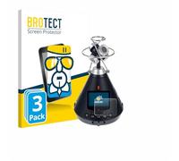 brotect Glass Screen Protector Film compatible with Zoom H3-VR (3 Pack) - Glass-Foil 9H Protection [Scratch Resistant, High Clarity]