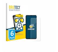 brotect Glass Screen Protector Film compatible with ZTE Nubia Neo (6 Pack) - Glass-Foil 9H Protection [Scratch Resistant, High Clarity]