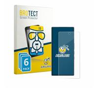 brotect Glass Screen Protector Film compatible with ZTE Nubia Red Magic 11S Pro (6 Pack) - Glass-Foil 9H Protection [Scratch Resistant, High Clarity]