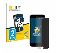 brotect Privacy Screen Protector compatible with Apple iPhone SE 3 2022 | 2 Pack Anti-Spy Screen Protection Made in Germany Protection-Film Blue Light Filter Clear