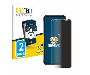 brotect Privacy Screen Protector compatible with ASUS ROG Phone 7 Ultimate | 2 Pack Anti-Spy Screen Protection Made in Germany Protection-Film Blue Light Filter Clear