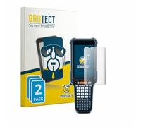 BROTECT Privacy Screen Protector compatible with Datalogic Falcon X65 | 2 Pack Anti-Spy Screen Protection Made in Germany Protection-Film Blue Light Filter Clear