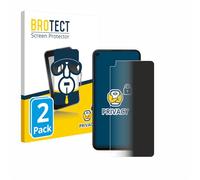 brotect Privacy Screen Protector compatible with Google Pixel 4a 5G | 2 Pack Anti-Spy Screen Protection Made in Germany Protection-Film Blue Light Filter Clear