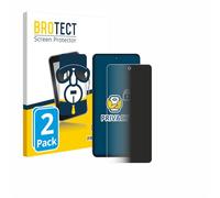 brotect Privacy Screen Protector compatible with Motorola Moto G86 Power | 2 Pack Anti-Spy Screen Protection Made in Germany Protection-Film Blue Light Filter Clear