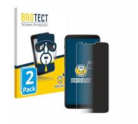 brotect Privacy Screen Protector compatible with OnePlus 5T | 2 Pack Anti-Spy Screen Protection Made in Germany Protection-Film Blue Light Filter Clear
