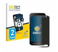 brotect Privacy Screen Protector compatible with Samsung Galaxy XCover 4s | 2 Pack Anti-Spy Screen Protection Made in Germany Protection-Film Blue Light Filter Clear