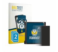 brotect Privacy Screen Protector compatible with Shanling M0 Pura | 2 Pack Anti-Spy Screen Protection Made in Germany Protection-Film Blue Light Filter Clear