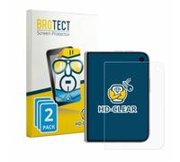 BROTECT Protection Film compatible with Apple iPhone Duo | 2 Pack Clear Screen Protection Made in Germany High Clarity Anti-Scratch Anti-Fingerprints Case-Friendly Bubble-Free