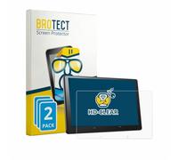 brotect Protection Film compatible with Atoto A7 10.1" | 2 Pack Clear Screen Protection Made in Germany High Clarity Anti-Scratch Anti-Fingerprints Case-Friendly Bubble-Free