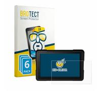 brotect Protection Film compatible with BakerMiche 7" | 6 Pack Clear Screen Protection Made in Germany High Clarity Anti-Scratch Anti-Fingerprints Case-Friendly Bubble-Free