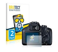 brotect Protection Film compatible with Canon EOS 4000D | 2 Pack Matte Screen Protection Made in Germany Anti-Glare Anti-Fingerprint Case-Friendly