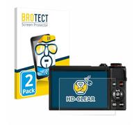 brotect Protection Film compatible with Canon PowerShot G7 X Mark III | 2 Pack Clear Screen Protection Made in Germany High Clarity Anti-Scratch Anti-Fingerprints Case-Friendly Bubble-Free