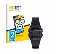 brotect Protection Film compatible with Casio W-800H-1AVES | 2 Pack Clear Screen Protection Made in Germany High Clarity Anti-Scratch Anti-Fingerprints Case-Friendly Bubble-Free
