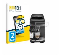 brotect Protection Film compatible with DeLonghi Magnifica Evo | 2 Pack Clear Screen Protection Made in Germany High Clarity Anti-Scratch Anti-Fingerprints Case-Friendly Bubble-Free