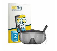 brotect Protection Film compatible with DJI Goggles N3 | (Lens) 2 Pack Clear Screen Protection Made in Germany High Clarity Anti-Scratch Anti-Fingerprints Case-Friendly Bubble-Free