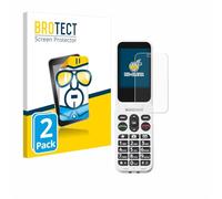 brotect Protection Film compatible with Doro Leva L20 | 2 Pack Clear Screen Protection Made in Germany High Clarity Anti-Scratch Anti-Fingerprints Case-Friendly Bubble-Free