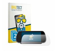 brotect Protection Film compatible with Falcon Mirror Monitor FN-MWCS-M7-R | 2 Pack Matte Screen Protection Made in Germany Anti-Glare Anti-Fingerprint Case-Friendly