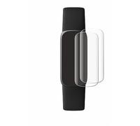 brotect Protection Film compatible with Fitbit Luxe | 2 Pack Clear Screen Protection Made in Germany 3D Curved Full-Cover Transparent Anti-Fingerprint Case-Friendly
