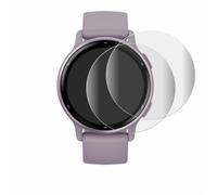 brotect Protection Film compatible with Garmin vivoactive 5 | 2 Pack Clear Screen Protection Made in Germany 3D Curved Full-Cover Transparent Anti-Fingerprint Case-Friendly