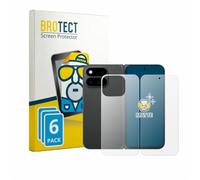 brotect Protection Film compatible with Google Pixel 11 Pro Fold | (Front+Back) 6 Pack Matte Screen Protection Made in Germany Anti-Glare Anti-Fingerprint Case-Friendly