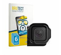 brotect Protection Film compatible with GoPro Mission 1 Pro | (Lens) 6 Pack Clear Screen Protection Made in Germany High Clarity Anti-Scratch Anti-Fingerprints Case-Friendly Bubble-Free