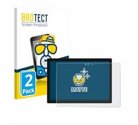 brotect Protection Film compatible with Microsoft Surface Pro 5 2017 | 2 Pack Matte Screen Protection Made in Germany Anti-Glare Anti-Fingerprint Case-Friendly