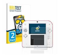 BROTECT Protection Film compatible with Nintendo 2DS | 2 Pack Matte Screen Protection Made in Germany Anti-Glare Anti-Fingerprint Case-Friendly