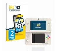 brotect Protection Film compatible with Nintendo New 3DS | 2 Pack Clear Screen Protection Made in Germany High Clarity Anti-Scratch Anti-Fingerprints Case-Friendly Bubble-Free