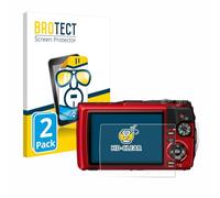 brotect Protection Film compatible with Olympus OM System Tough TG-7 | 2 Pack Clear Screen Protection Made in Germany High Clarity Anti-Scratch Anti-Fingerprints Case-Friendly Bubble-Free