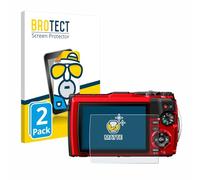 brotect Protection Film compatible with Olympus Tough TG-6 | 2 Pack Matte Screen Protection Made in Germany Anti-Glare Anti-Fingerprint Case-Friendly