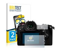 brotect Protection Film compatible with Panasonic Lumix DC-G9 | 2 Pack Clear Screen Protection Made in Germany High Clarity Anti-Scratch Anti-Fingerprints Case-Friendly Bubble-Free