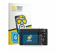 brotect Protection Film compatible with Panasonic Lumix DC-TZ99E-S | 6 Pack Matte Screen Protection Made in Germany Anti-Glare Anti-Fingerprint Case-Friendly