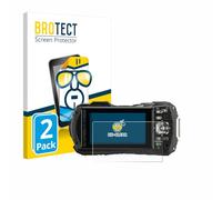 brotect Protection Film compatible with Pentax WG-90 | 2 Pack Clear Screen Protection Made in Germany High Clarity Anti-Scratch Anti-Fingerprints Case-Friendly Bubble-Free