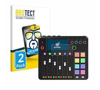 brotect Protection Film compatible with Rode Rodecaster Pro II | 2 Pack Clear Screen Protection Made in Germany High Clarity Anti-Scratch Anti-Fingerprints Case-Friendly Bubble-Free
