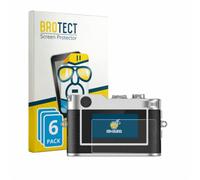 brotect Protection Film compatible with Rollei Mini Digital Camera | 6 Pack Clear Screen Protection Made in Germany High Clarity Anti-Scratch Anti-Fingerprints Case-Friendly Bubble-Free