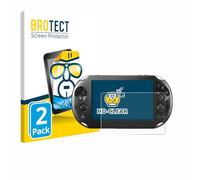 brotect Protection Film compatible with Sony Playstation PS Vita Slim | 2 Pack Clear Screen Protection Made in Germany High Clarity Anti-Scratch Anti-Fingerprints Case-Friendly Bubble-Free