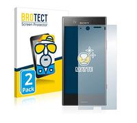 brotect Protection Film compatible with Sony Xperia XZ1 Compact | 2 Pack Matte Screen Protection Made in Germany Anti-Glare Anti-Fingerprint Case-Friendly
