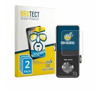 brotect Protection Film compatible with TC Electronic POLYTUNE 3 Noir | 2 Pack Clear Screen Protection Made in Germany High Clarity Anti-Scratch Anti-Fingerprints Case-Friendly Bubble-Free