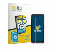 brotect Protection Film compatible with Werock Rockscan A260 | 6 Pack Clear Screen Protection Made in Germany High Clarity Anti-Scratch Anti-Fingerprints Case-Friendly Bubble-Free