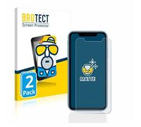 brotect Screen Protector Anti-Glare compatible with Apple iPhone XR / 11 (2 Pack) Screen Protector Matte, Anti-Fingerprint Protection Film