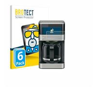 brotect Screen Protector Anti-Glare compatible with Braun PurAroma 7 (6 Pack) Screen Protector Matte, Anti-Fingerprint Protection Film