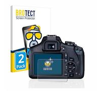 brotect Screen Protector Anti-Glare compatible with Canon EOS 2000D (2 Pack) Screen Protector Matte, Anti-Fingerprint Protection Film