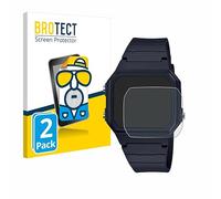 brotect Screen Protector Anti-Glare compatible with Casio Unisex F-91W (2 Pack) Screen Protector Matte, Anti-Fingerprint Protection Film