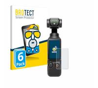 brotect Screen Protector Anti-Glare compatible with DJI Osmo Pocket 3 (6 Pack) Screen Protector Matte, Anti-Fingerprint Protection Film