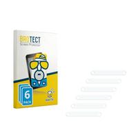brotect Screen Protector Anti-Glare compatible with FiiO DM13 BT (6 Pack) Screen Protector Matte, Anti-Fingerprint Protection Film