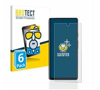 brotect Screen Protector Anti-Glare compatible with Google Pixel 6a (6 Pack) Screen Protector Matte, Anti-Fingerprint Protection Film