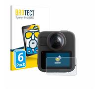 brotect Screen Protector Anti-Glare compatible with GoPro Max 2 (6 Pack) Screen Protector Matte, Anti-Fingerprint Protection Film