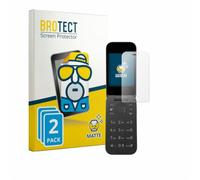 brotect Screen Protector Anti-Glare compatible with HMD 2660 Flip 4G (2 Pack) Screen Protector Matte, Anti-Fingerprint Protection Film